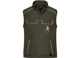 Workwear Softshell Gilet -Solid:      Workwear Softshell Gilet -Solid-   Material: 320g/m², 100% Polyester