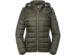 Damen Nano Kapuzenjacke:      Damen Nano Kapuzenjacke   Material: 66g/m², 100% Polyester, Dupont™ 
